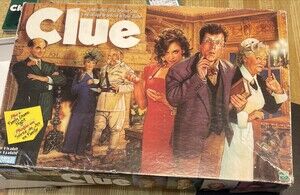 VINTAGE Clue COMPLETE Parker Brothers 1996 Classic Board Game